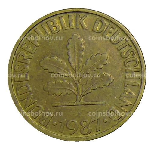 10 пфеннигов 1987 года D Германия