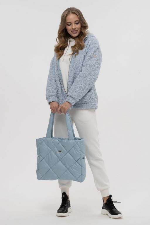 Сумка М-520голубая - А+б коллекция фото 2