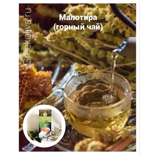 Малотира (железница горная) сушеная, ст.банка, 15г - Inatos фото 2