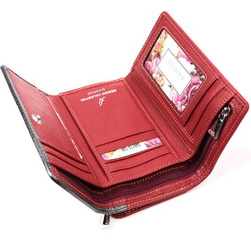 Маленький женский кожаный кошелек Sergio Valentini СВ 8113-109  фото 2