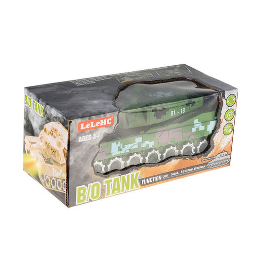 Танк "Победитель" свет, музыка, в коробке