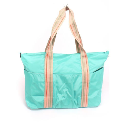 Сумка женская текстиль BoBo-5202, 1отдел, плечевой ремень, зеленый 260731  фото 2