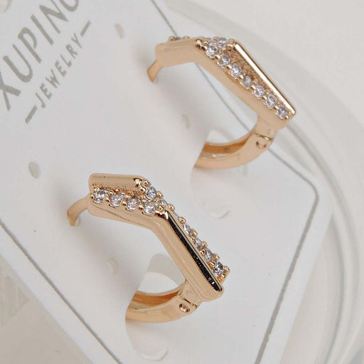 XUPING Серьги с замком кольцо арт. 18 1418 (id 281782) - Rada фото 2