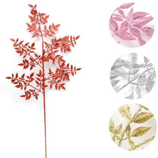 Ветка декоративная 90 см / GA118 /уп 125/500/А (Красный) - Галеонтрейд фото 2