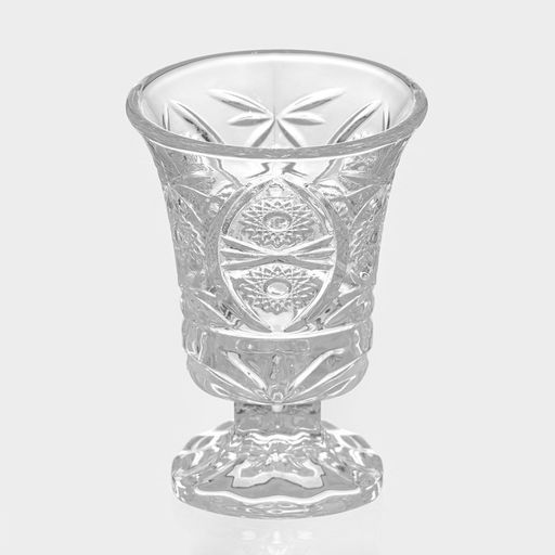Рюмки «Ледяная звезда», 40 мл, 5.5×7.5 см, набор 6 шт., стекло, прозрачные