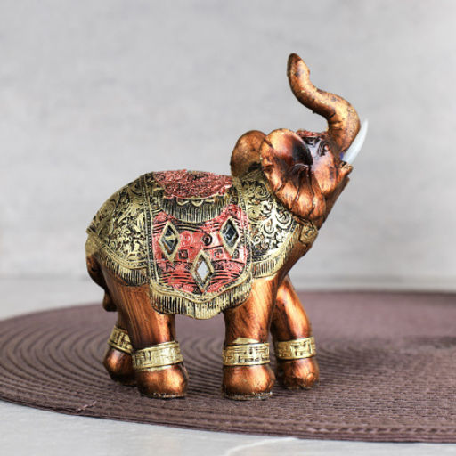 Цена за 2 шт. Статуэтка Слон 10х5х12см / 7121 /уп 2/96/ - Галеонтрейд фото 11