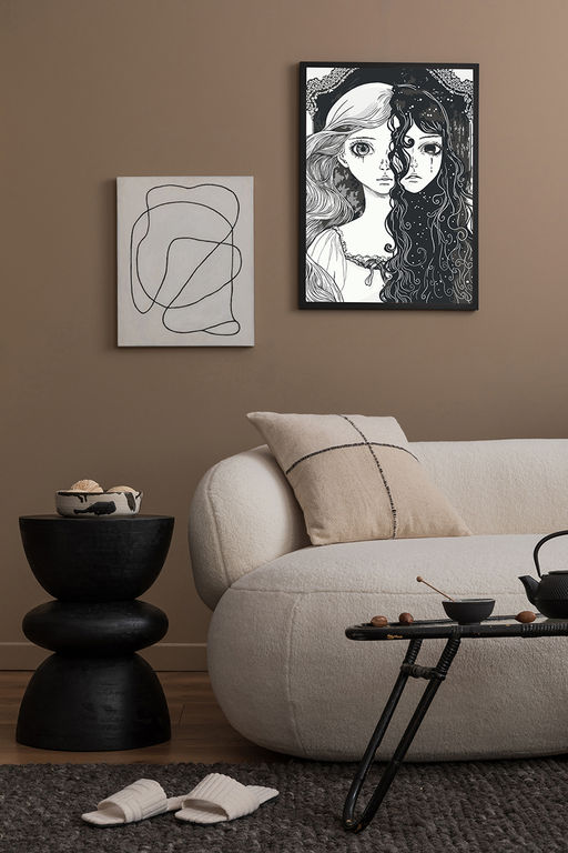 ФРЕЯ PNB/PL-353 Набор для раскрашивания по номерам 50 х 40 см Две противоположности