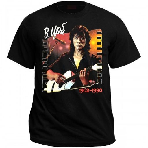 Футболка черная "Виктор Цой" (КИНО)