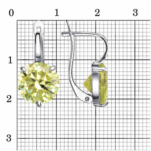 СЕРЬГИ 3388370Д17 - Красная пресня фото 3
