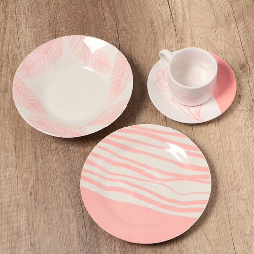 Тарелка И пусть весь мир подождет, 20 см - Dolce Ceramo. фото 4