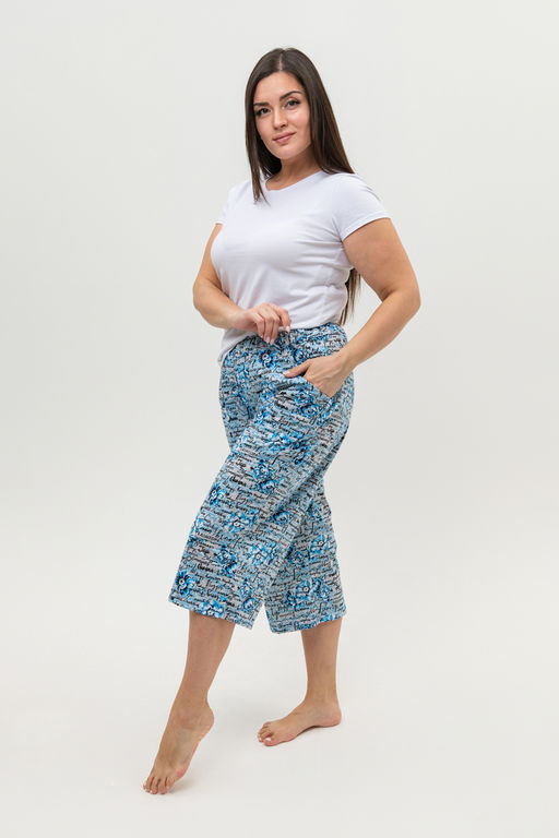 Бриджи Натали 9019 из хлопка в ассортименте фото 38