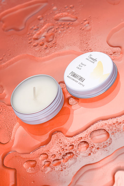 Массажная свеча Eromantica Романтика, 30 г  фото 6