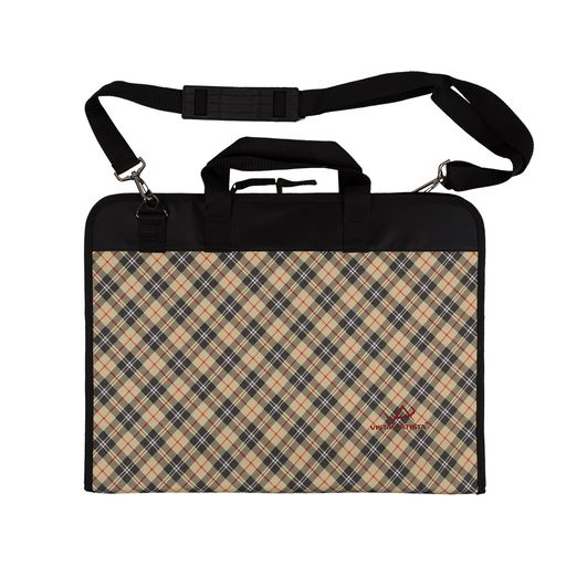 VISTA-ARTISTA Папка на молнии SHQ-03 A3 48 x 35 x 2 см 100% нейлон узкая/клетка