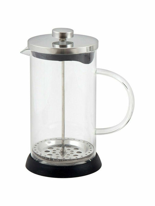 Чайник/кофейник (кофе-пресс) стеклянный NERO GFP01-350ML, цвет - черный 950065 - Mallony фото 4