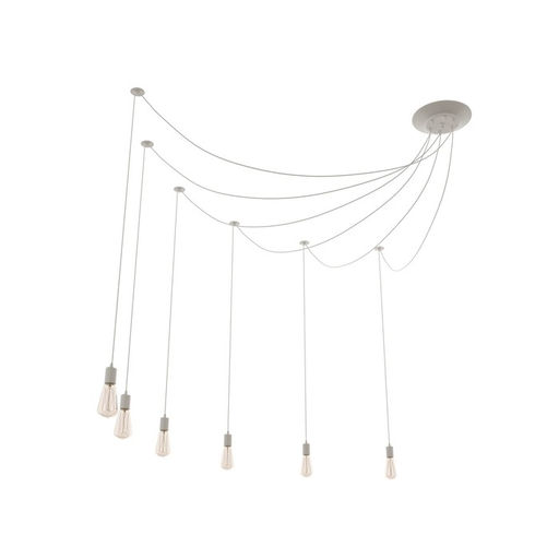 Светильник BayerLux «Паук», 6×40 Вт, E27, белый