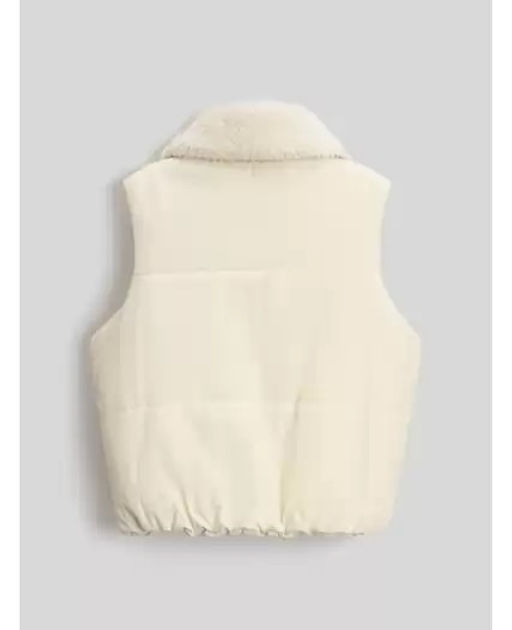 20220400024, Жилет (утепленный) детский для девочек Affogato бежевый