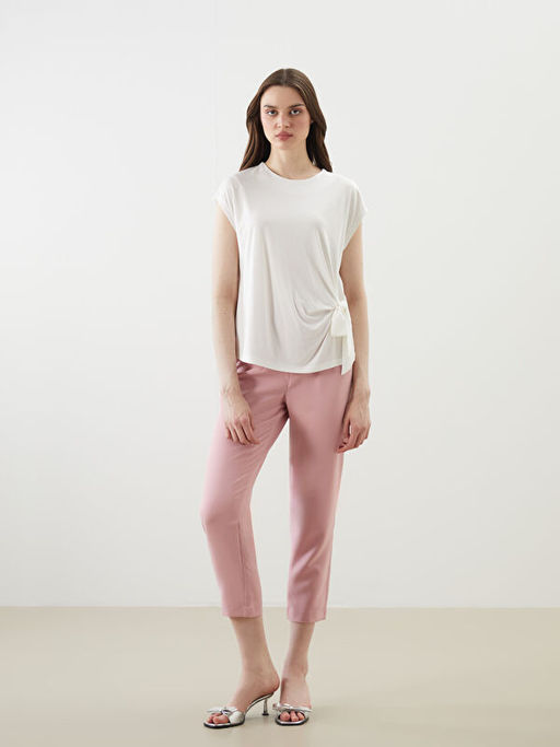 Bisiklet Yaka Kad?n Ti??rt