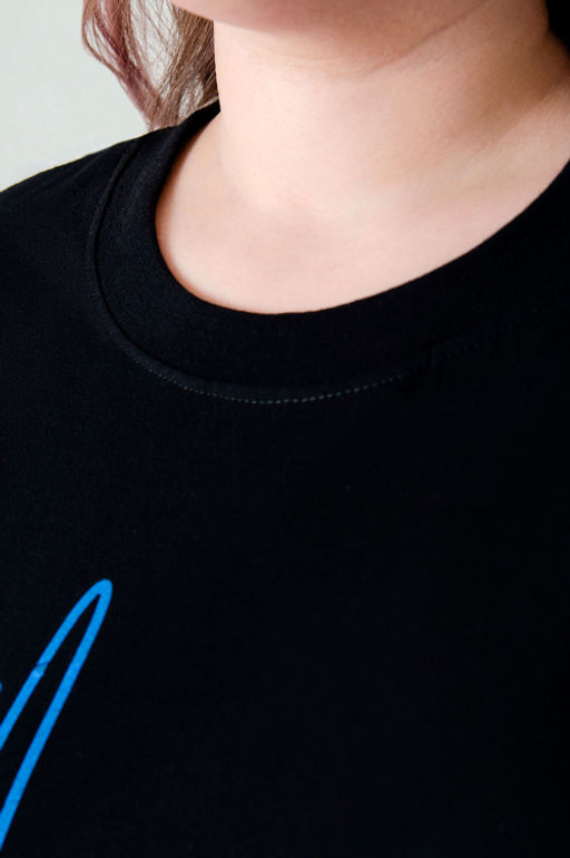 Арт. 4156 Туника женская 52-60 (5 шт) Цвет:черный - Калинка фото 7