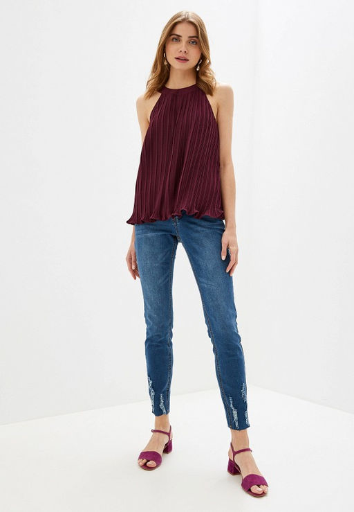 Блузка-топ с американской проймой - Incity фото 6