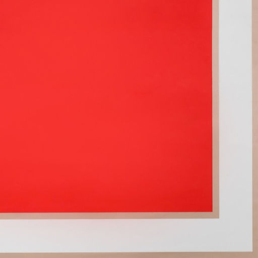 Цена за 20 шт. Пленка флористическая, красная, 58×58 см, 50 мкм