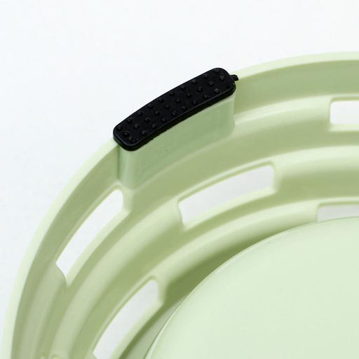 Миска металлическая двойная на пластиковом основании 2 х 160 мл, 25 х 14 х 5 см, зелёная - Пижон фото 7