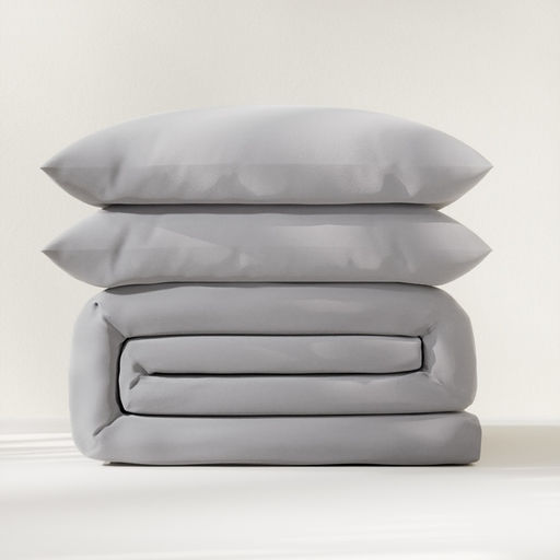 Постельное бельё LoveLife евро Gray mist 200х215 см, 225х240 см, 50х70 3 см-2 шт, микрофибра 85 гр  фото 6