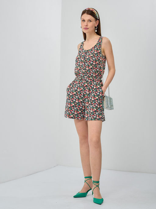 Комбинезон на резинке короткий OD-620-1 - Tantino фото 2