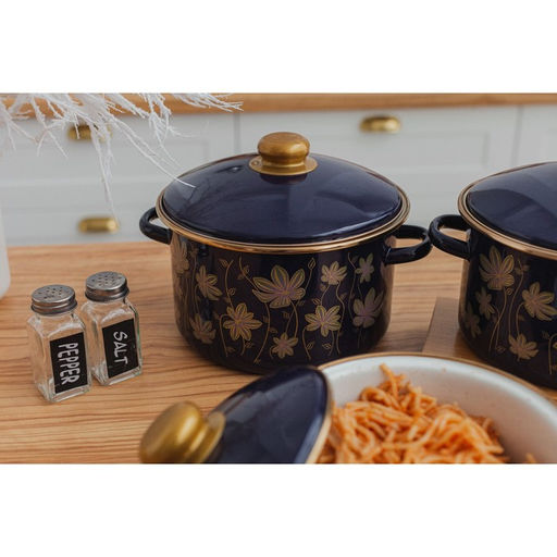 Набор для специй Доляна «Стиль», 2 предмета: солонка 50 мл, перечница 50 мл, h=7 см, стекло