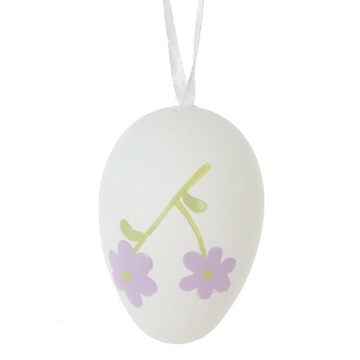 Набор из 12-ти изделий декоративных подвесных "Яйцо" (4*6), L18,5 W18,5 H4,5 см