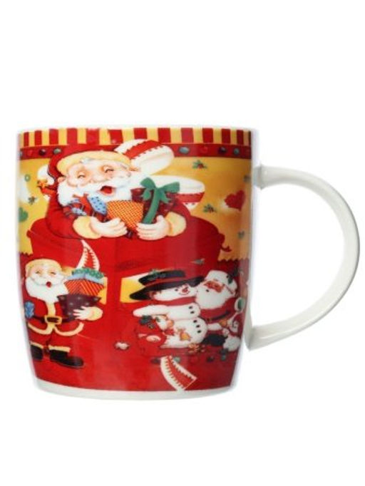 Цена за 6 шт. Кружка новогодняя 400 мл / Q151/FD602 /уп 12/72/2 сорт/ - Галеонтрейд фото 5