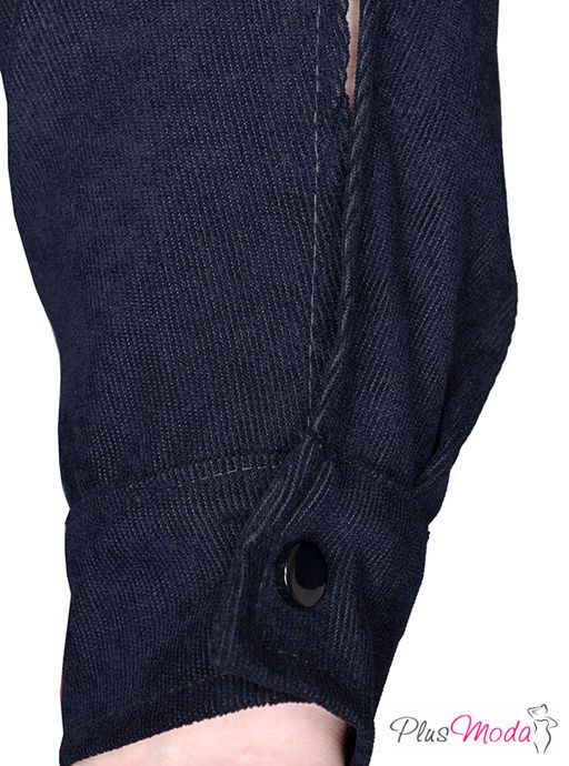 Рубашка-ветровка Модель №2007 размеры 44-84 - Plusmoda фото 7