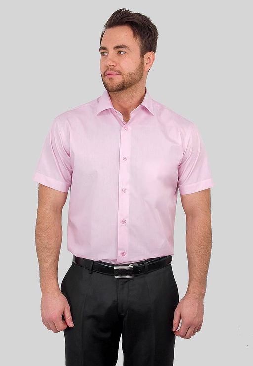 Сорочка мужская короткий рукав GREG 620/109/LT ROSE/Z  фото 7