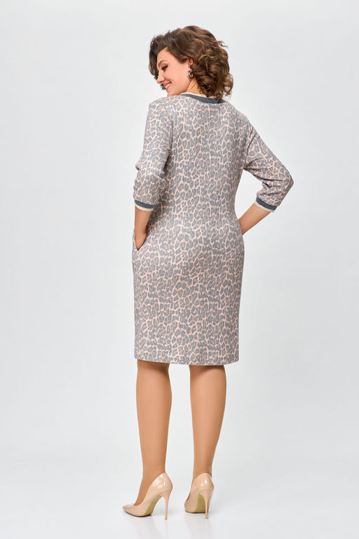 Платье Swallow 686.2 принт леопард