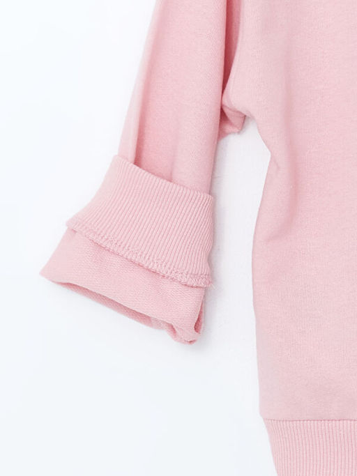 Bisiklet Yaka K?z ?ocuk Sweatshirt