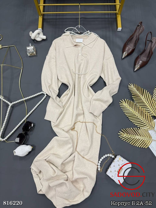 Платье поло однотонное - Bruno фото 9