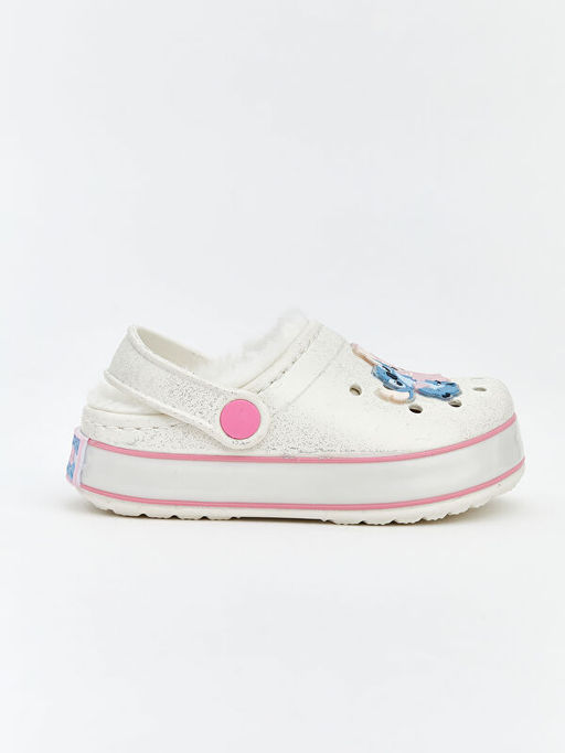 Lilo ve Stitch Bask?l? K?z Bebek Ev Terli?i