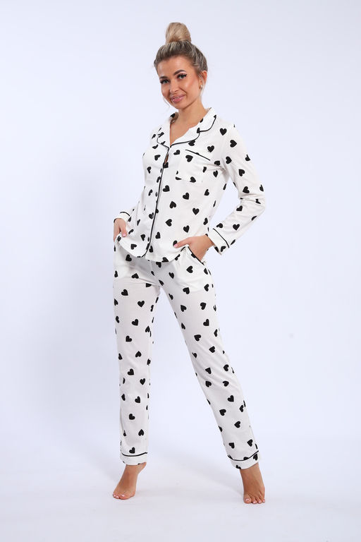 Пижама женская Сердца 46676 - Modalina фото 16