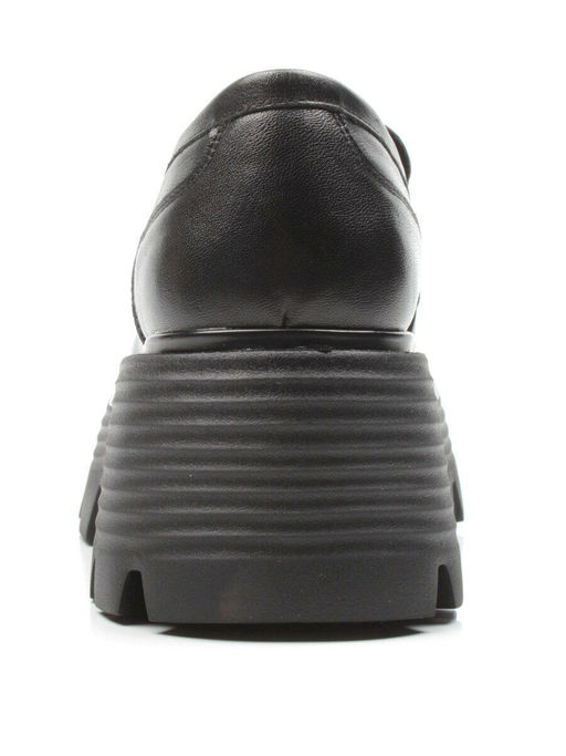 03-5932 BLACK Лоферы женские (натуральная кожа) - Фабричный китай фото 9