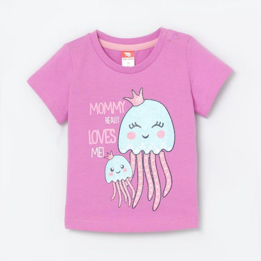 CRB wear/CSNG 62751-45-280 Футболка для девочки, лаванда/Ex.Cherubino  фото 3