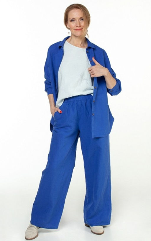 Умягченный лен 100% брюки