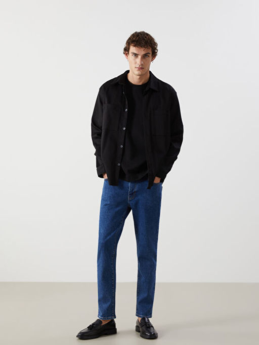 Slim Fit Erkek Jean Pantolon