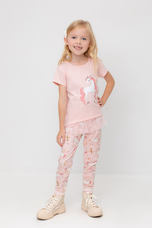 КР 302657/1/розовый кварц к532 фуфайка для дев - Crockid фото 3