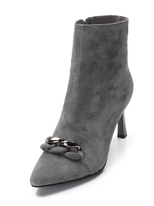 01-PCM343-6 DK. GRAY Ботинки демисезонные женские - No name фото 5