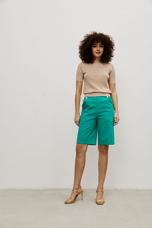 Шорты 222.090014/изумрудный - Seven senses фото 2