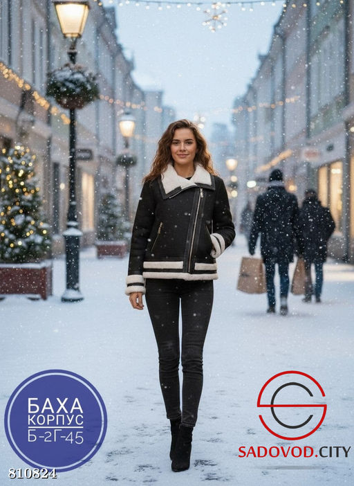 Дублёнка женская зимняя - Bruno фото 2