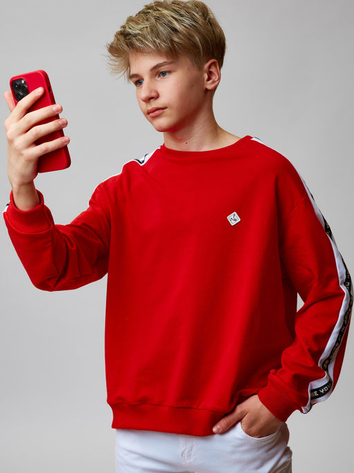 Свитшот красный 231140977 - Nota bene фото 6