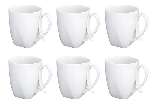 Набор 6 кружек 300 мл 16*18*38 см Айсберг на дерев. подставке с ручкой - Elan gallery фото 2