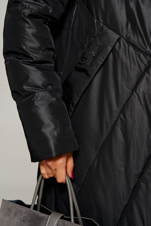 Пальто Beautiful Free 8017 черный