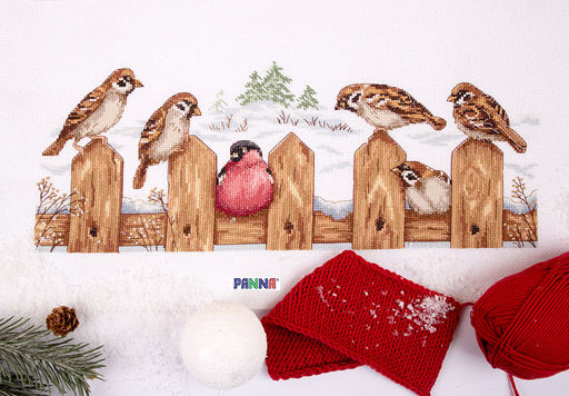 Набор для вышивания PANNA PT-1933 Чужой среди своих 39 х 15 см