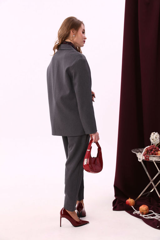 Брюки NIKVA н912-1 графит фото 4